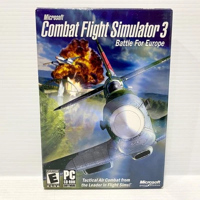 Combat Flight Simulator 3: Battle For Europe - Cardboard Box - PC - Free Postage - Image 1 of 4