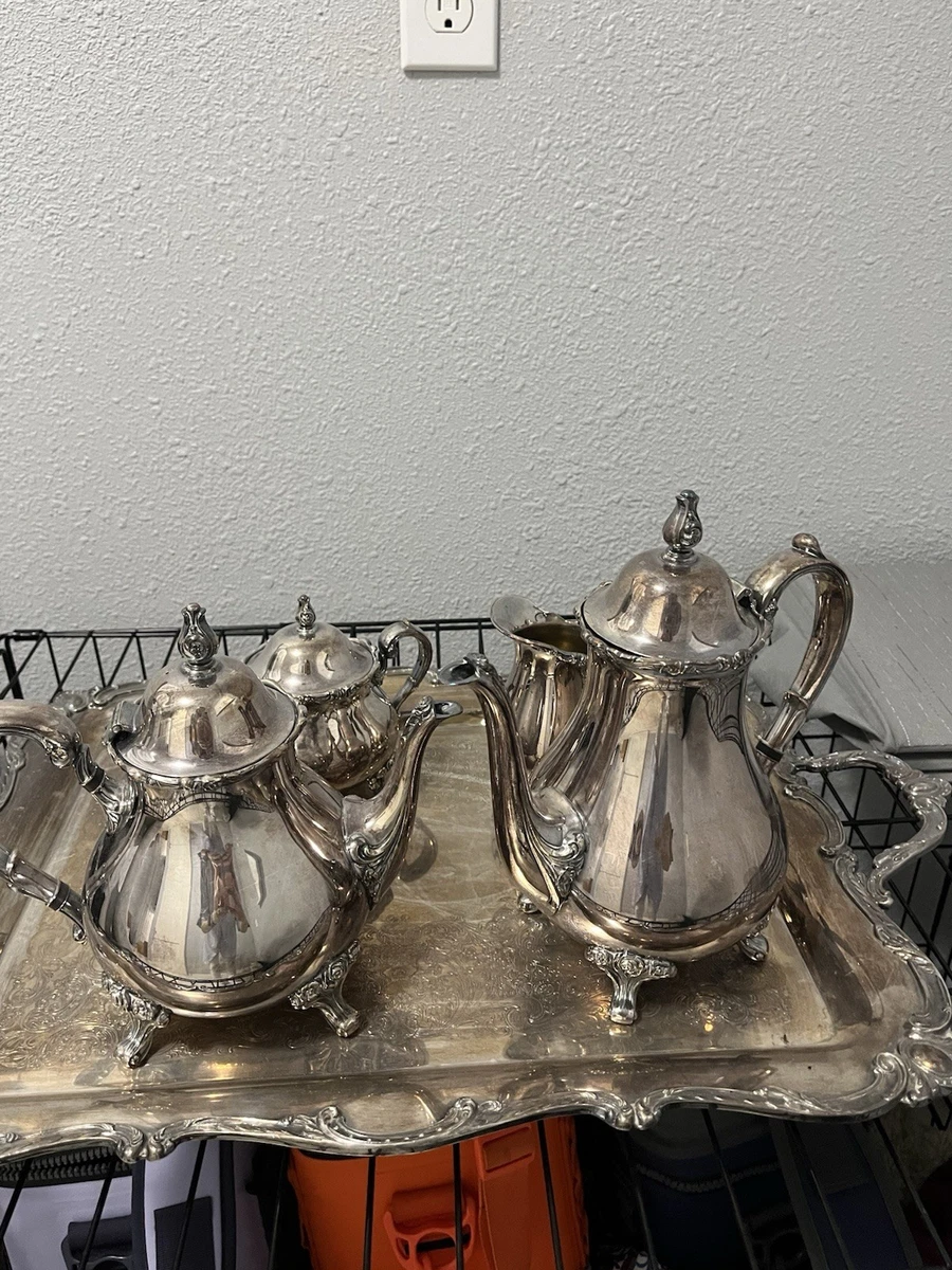 Webster Wilcox In Antique Us Silver-Plated Teapots, Coffee Pots