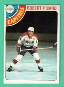 (1) ROBERT PICARD 1978-79 TOPPS # 39 CAPITALS ROOKIE EX-MT CARD (G4892) - Picture 1 of 2