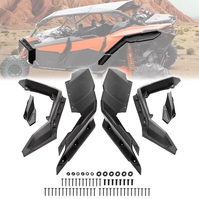 Extended Fender Flares Kit For Can Am Maverick X3/MAX Turbo R RR 2017-2025 2019 - Image 1 of 4