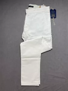 JWBrine Italia Pantalón Algodón Ligero Blanco 36 - Imagen 1 de 3