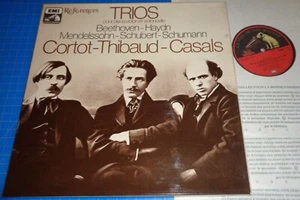 Cortot-Thibaud-Casals Trio BEETHOVEN/HAYDN/MENDELSSOHN - EMI Referenzen 3 LP - Bild 1 von 2