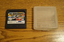 Out Run Europa Cartridge & Case (Sega Game Gear, Outrun)