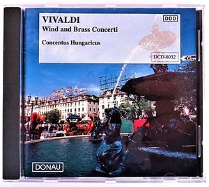 VIVALDI Wind And Brass Concerti Concentus Hungaricus Donau CD * DCD-8032 *  EUC - Picture 1 of 3