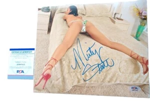 MISTY STONE Porn Star SIGNED 8x10 Photo PSA/DNA  - Picture 1 of 2