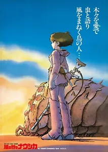 Nausicaä della Valle del Vento studio Ghibli ristampa film Postar B2 (20x28) - Foto 1 di 1