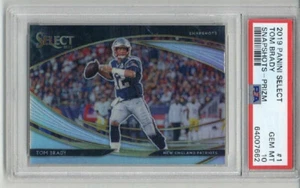 2019 PANINI SELECT SNAPSHOTS PRIZM #1 TOM BRADY NEW ENGLAND PATRIOTS PSA 10 RARE - Picture 1 of 2