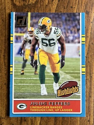 Julius Peppers • 2017 Panini Donruss Highlights #11 • HOF Packers 🧀🏈 - Image 1 of 2
