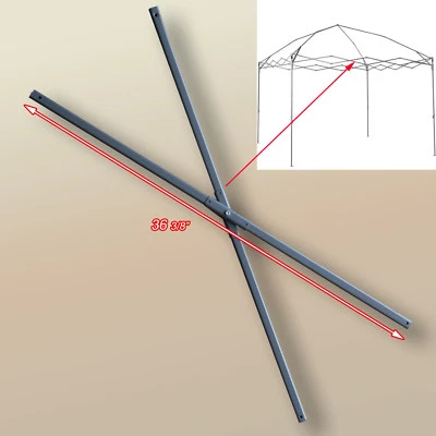 Coleman 12 x 12 Canopy 36" CENTER TRUSS GRAY Replacement Parts Frame Repair