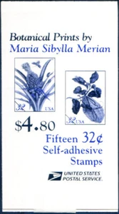 Botanical Prints by Maria Sybilla Merian 1997. Booklet. - Picture 1 of 1