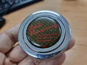 RARE JDM ZAK Racing HORN BUTTON AE86 SUPRA S14 180SX MRS R32 R33 MR2 MX5 - Picture 1 of 7