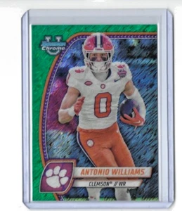2024 Bowman cromo U Antonio Williams refractor brillo verde SP 44/99 #14 - Imagen 1 de 1