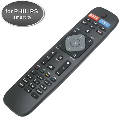 FOR-PHILIPS New Smart TV Remote Control for Philips with Netflix Vudu Youtube Keys 50PFL5602