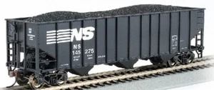 BACHMAN HO Belén acero 100 toneladas 3 bahías tolva Norfolk Southern #14527 BAC18740 - Imagen 1 de 1