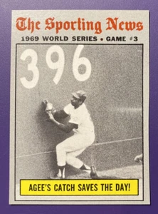 1969 World Series Game 3 1970 #307 Topps Baseball Card - Mint ! - Picture 1 of 2