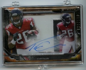 Tevin Coleman 2015 Topps Strata Clear Cut Rookies #CCAP-TC RPA Patch Auto 60/100 - Picture 1 of 2