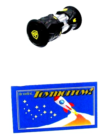 Monsuno STORM S.T.O.R.M. Black/Yellow LAUNCHER Tube Jakks Pacific Cover