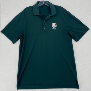 2020 Ryder Cup Mens Medium Golf Shirt Green Polo Monterey Club Whistling Straits