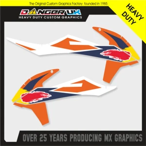 KTM SX SXF 125 250 350 450 2019 2020 2021 2022 EXC 2020-23 RAD SCOOP GRAPHICS - Picture 1 of 1