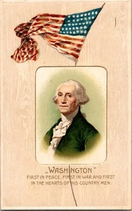 Postal del presidente George Washington primero en paz sin publicar - Imagen 1 de 2