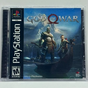 God of War | Estuche de CD de repuesto inspirado en PS1 | Sin disco - Imagen 1 de 3