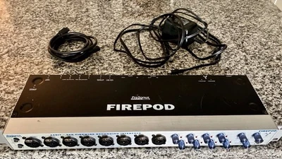 PreSonus FirePod Firewire Digital Audio Interface Working W/ Power & FW Cables - Image 1 of 4