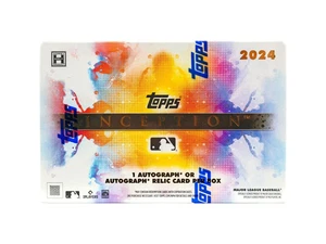 2024 Topps Inception Baseball HOBBY BOX NEW FACTORY SEALED! - Picture 1 of 1