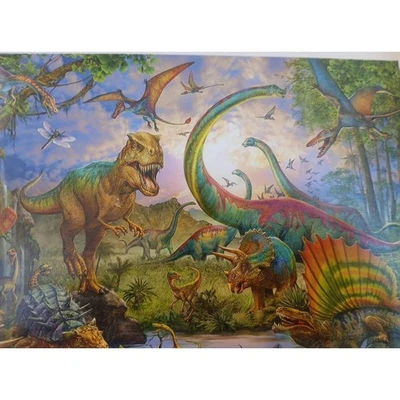 Dinosaur Puzzle Realm of the Giants 200 Pieces Brand New Sealed - Image 1 of 4