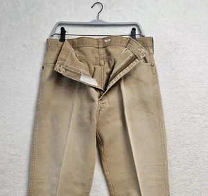 Vtg Wrangler Jeans 36x36 Western Jeans 13MWZ Cowboy Canvas Workwear USA Made - Picture 1 of 8