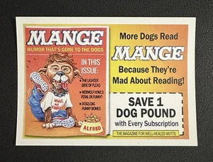 2025 Topps Wacky Packages #23 MANGE Coupon card All New Series ANS in Toploader - Bild 1 von 4