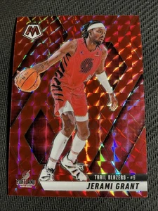 2024-25 Mosaic Basketball Jerami Grant Red Mosaic Prizm #75 Trail Blazers - Photo 1/5