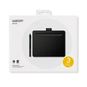 Wacom Intuos Wireless Graphics Drawing Tablet with 3 Bonus Software Included, SM - Picture 1 of 5