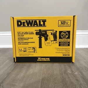 DEWALT 9/16 Sds Plus Rotary Hammer (DCH072B) TOOL ONLY 12 Volts - Picture 1 of 6