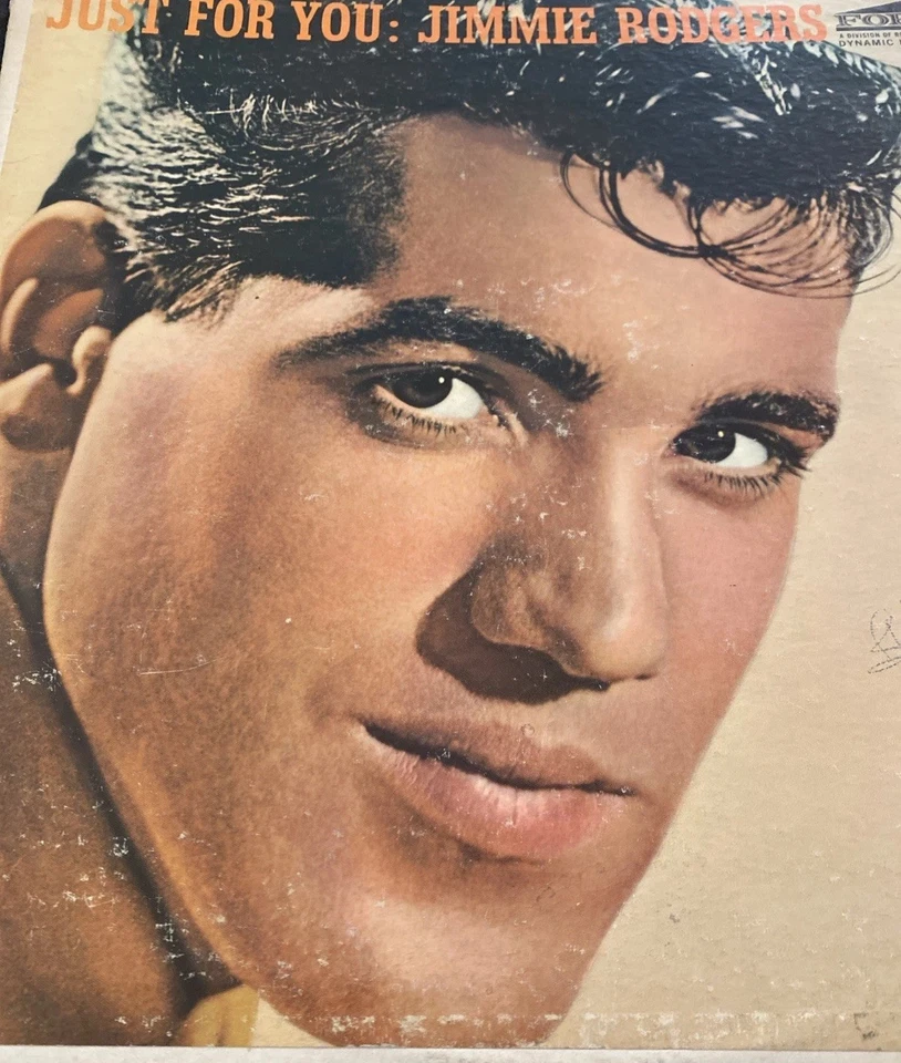 Just For You: Jimmie Rodgers (1961) Forum Records F 9049 Vinyl LP - Imagem 1 de 3