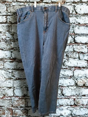 Harbor Bay Big & Tall Men's Blue Jeans 46x30 - Image 1 of 4