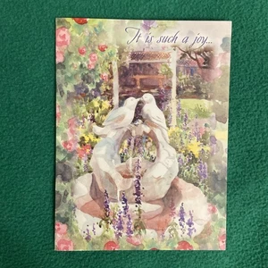 CLOSEOUT-Leanin’ Tree Scripture Anniversary Greeting Card “It Is Such A Joy…” - Picture 1 of 5