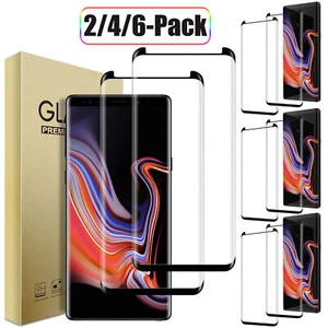 Für Samsung Galaxy Note 9 Hülle Freundlich Klar Hartglas Displayschutzfolie - Bild 1 von 16