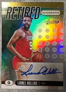 2019-20 Panini Absolute Memorabilia - Retired Lionel Hollins Level 4 Auto /5 - Bild 1 von 2
