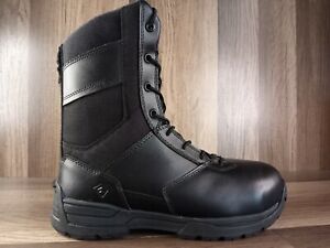 First Tactical 166002 Women's Size 6.5,  8 Inch, Safety Toe Side Zip Duty Boots