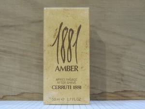 Cerruti 1881 Amber Aftershave Lotion 50ml Aprèshave - Vintage very rare - Bild 1 von 2