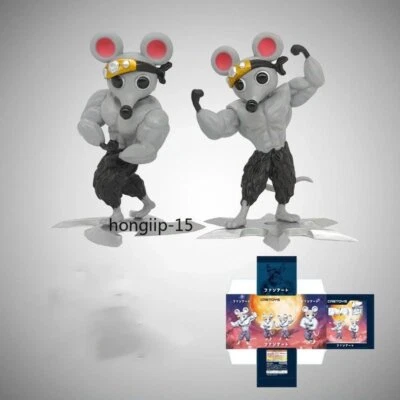 Demon Slayer Figure Gym Rats Anime Figurine Model Toy PVC Dolls Muscle Mice Gift - Image 1 of 3