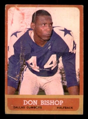 1963 Topps Football #81 Don Bishop PR *g1 - Image 1 of 2