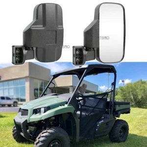 For John Deere Gator HPX 625I 825I 860I 855D XUV UTV 360° Rear View Side Mirrors - Picture 1 of 14