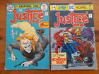 Justice inc. #1 #3 1975 Good/VGC 3.0 Joe Kubert, Jack Kirby art