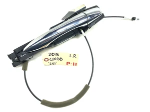 2011-2020 INFINITI QX56 QX80 LEFT DRIVER REAR EXTERIOR DOOR HANDLE OEM - Picture 1 of 7