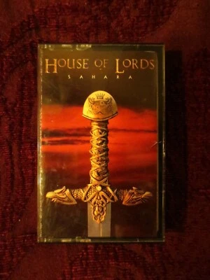 House Of Lords ~ Sahara Cassette 1990  Hair Metal RCA 2170-4-R - Image 1 of 4