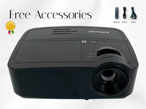 3200 ANSI DLP Projector Golf Race Flight Simulator PC 3D Ready Full HD HDMI USB - Picture 1 of 11