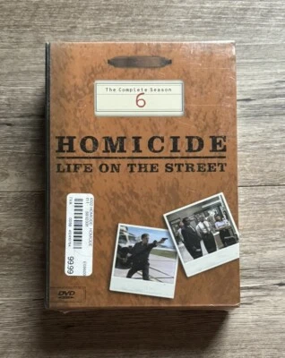 Homicide: Life on the Street - The Complete Sixth Season 6 (DVD, 6-Disc) OOP NEW - Image 1 of 4