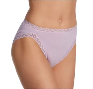 Natori Bliss French Cut Pima Cotton Brief Panties 152058 Freesia Size M,XS - Picture 1 of 3