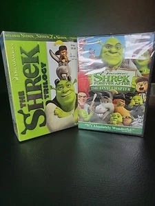 New Sealed Shrek 1, 2, Third, Final Chapter Dvd Collection Sealed!!!! - Imagen 1 de 9